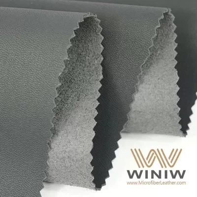 Nappa Eco Friendly Vegan Leather 1.2mm 두께의 마이크로 화이버 PU 가죽 가죽